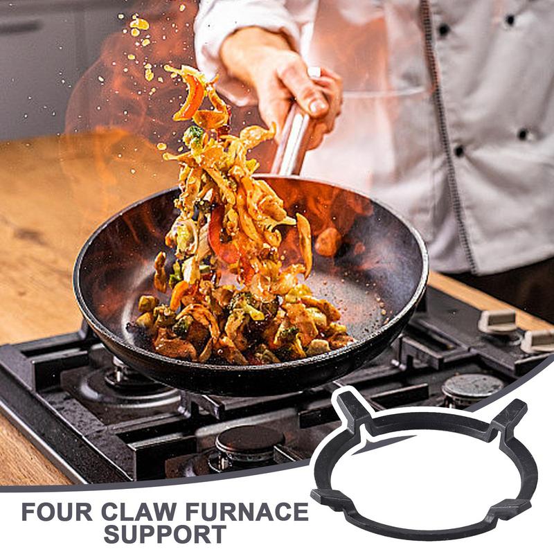 Cast Iron Tetsubin - Wok Stand For Electric Stove Cast