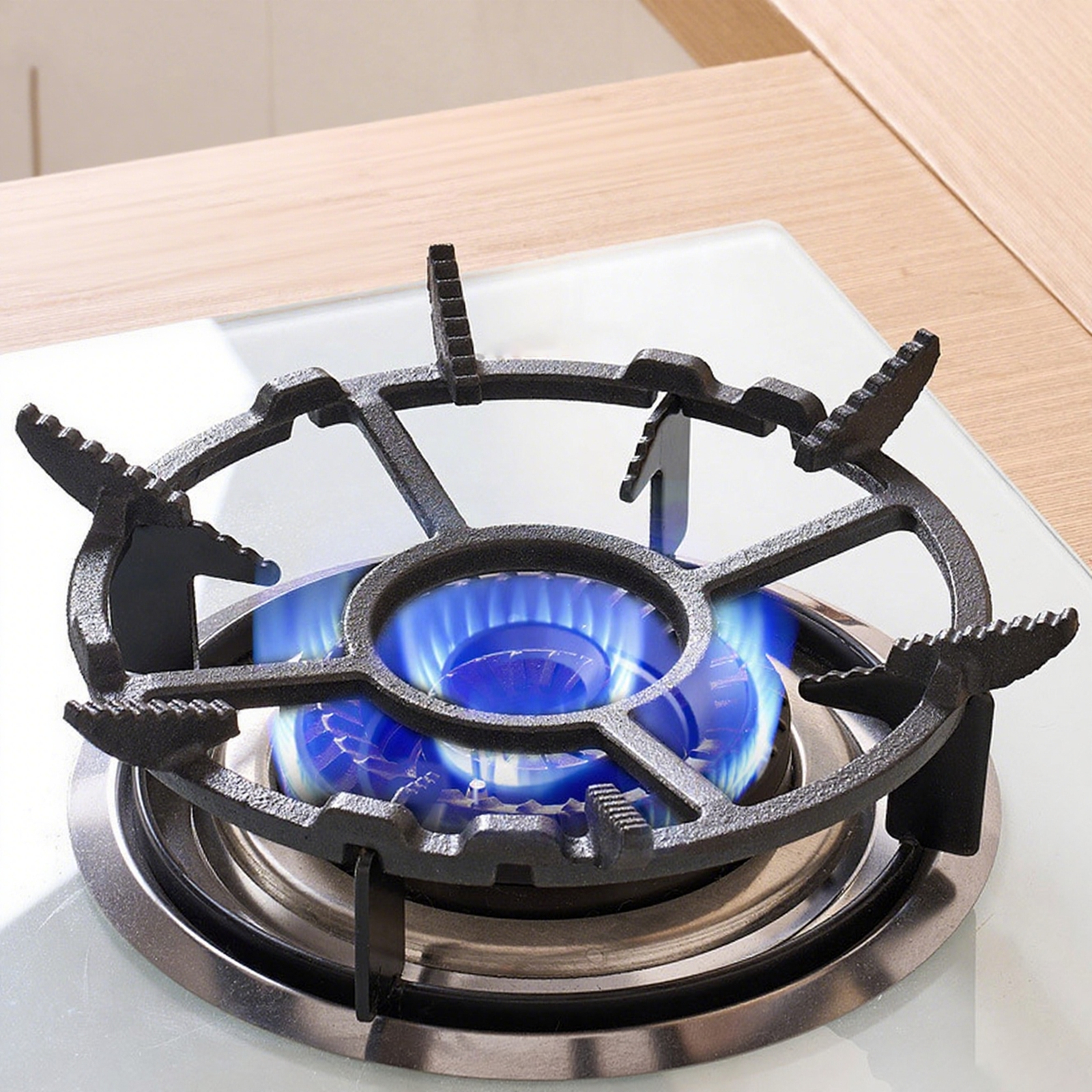 Cast Iron Tetsubin - Cast Iron Wok Support Pot Rack