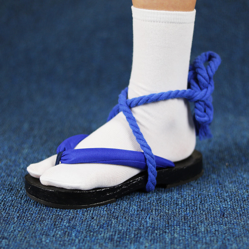 Blue Straps Geta Sandals – Jap - Geta Wooden Sandal reseña y precio