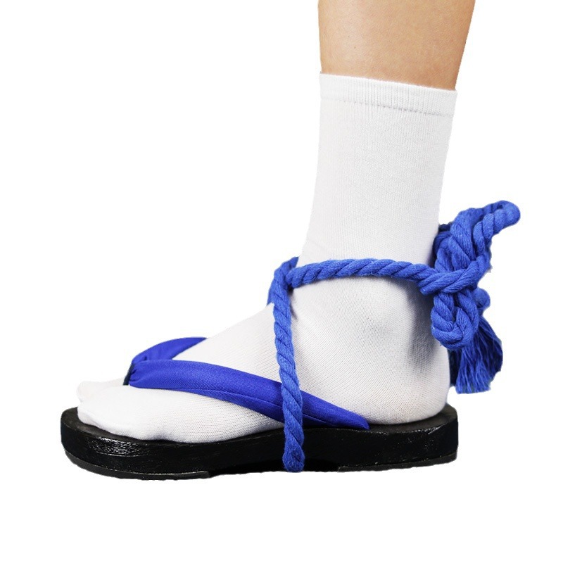 Blue Straps Geta Sandals – Jap - Geta Wooden Sandal reseña y precio