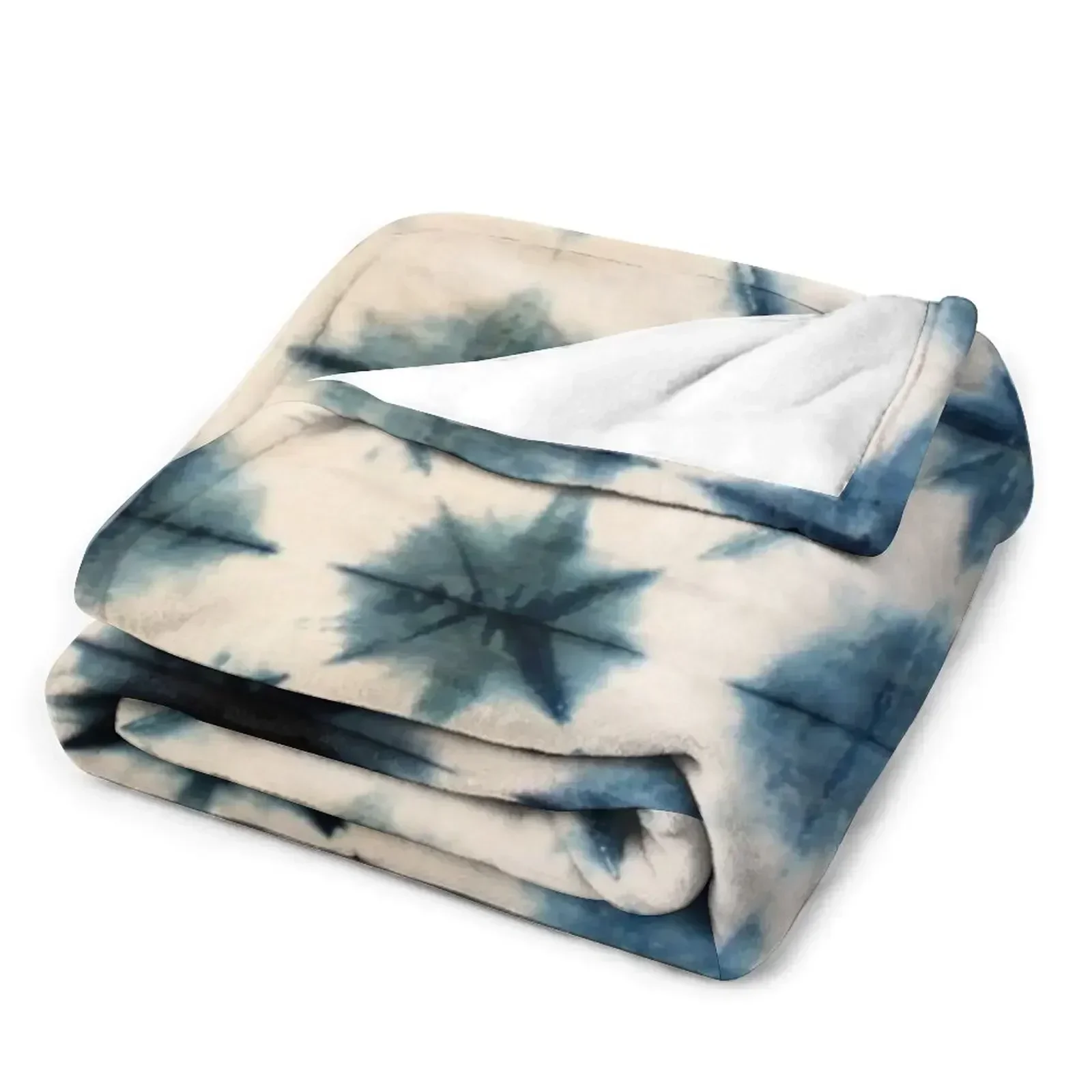 Shibori Tie Dye, Indigo Throw  - Shibori Tie Dye reseña y precio