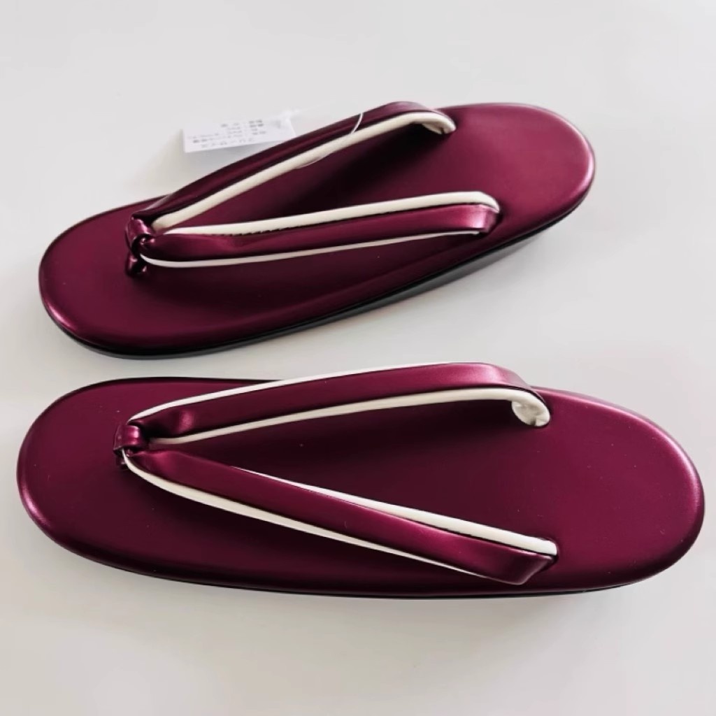 Japanese Women Geta Sandals PU - Geta Wooden Sandal reseña y precio