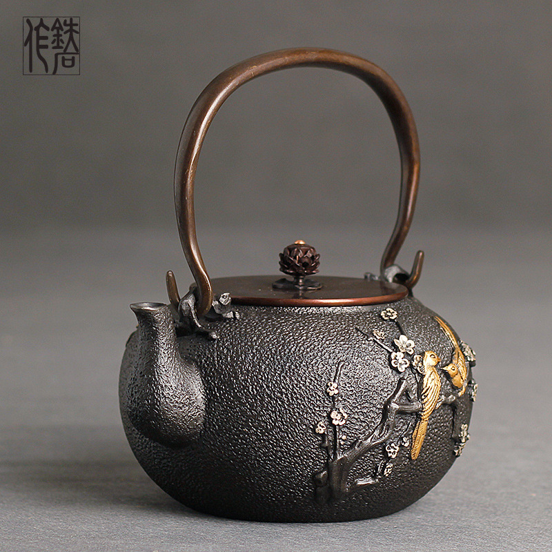New Cast Iron Teapot Vintage T - Cast Iron Tetsubin reseña y precio