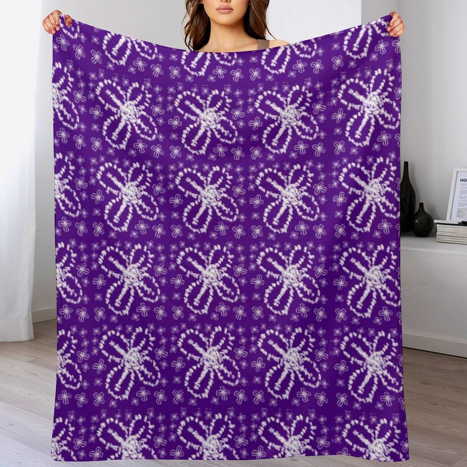 Modern Indigo Tie Dye Floral S - Shibori Tie Dye reseña y precio