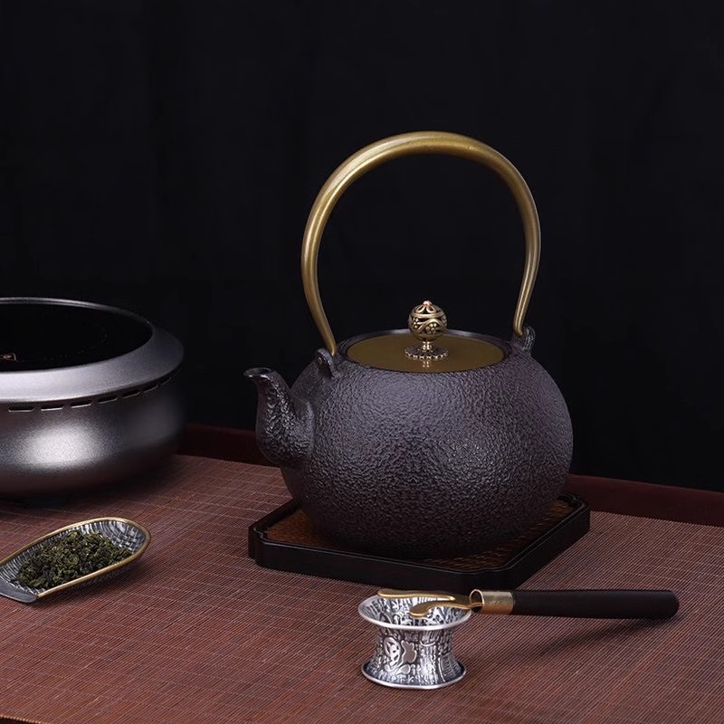 Japanese Cast Iron Teapot 1.2L - Cast Iron Tetsubin reseña y precio