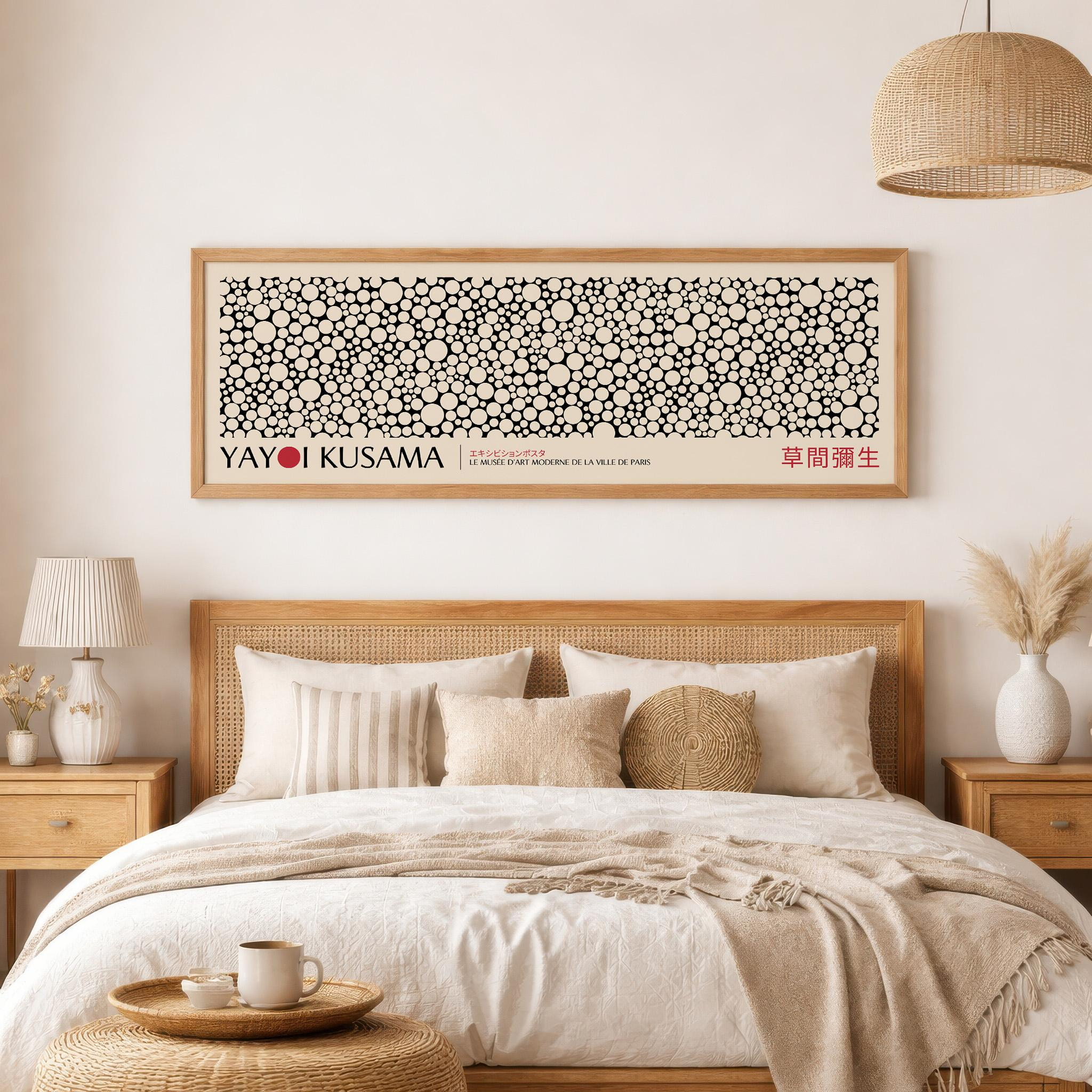 Large Japanese Yayoi Kusama Ab - Japanese Lifestyle Gifts reseña y precio