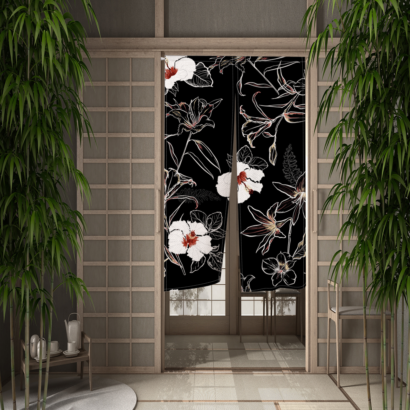 Japanese Luxury Door Curtains  - Noren Curtain Doorway reseña y precio