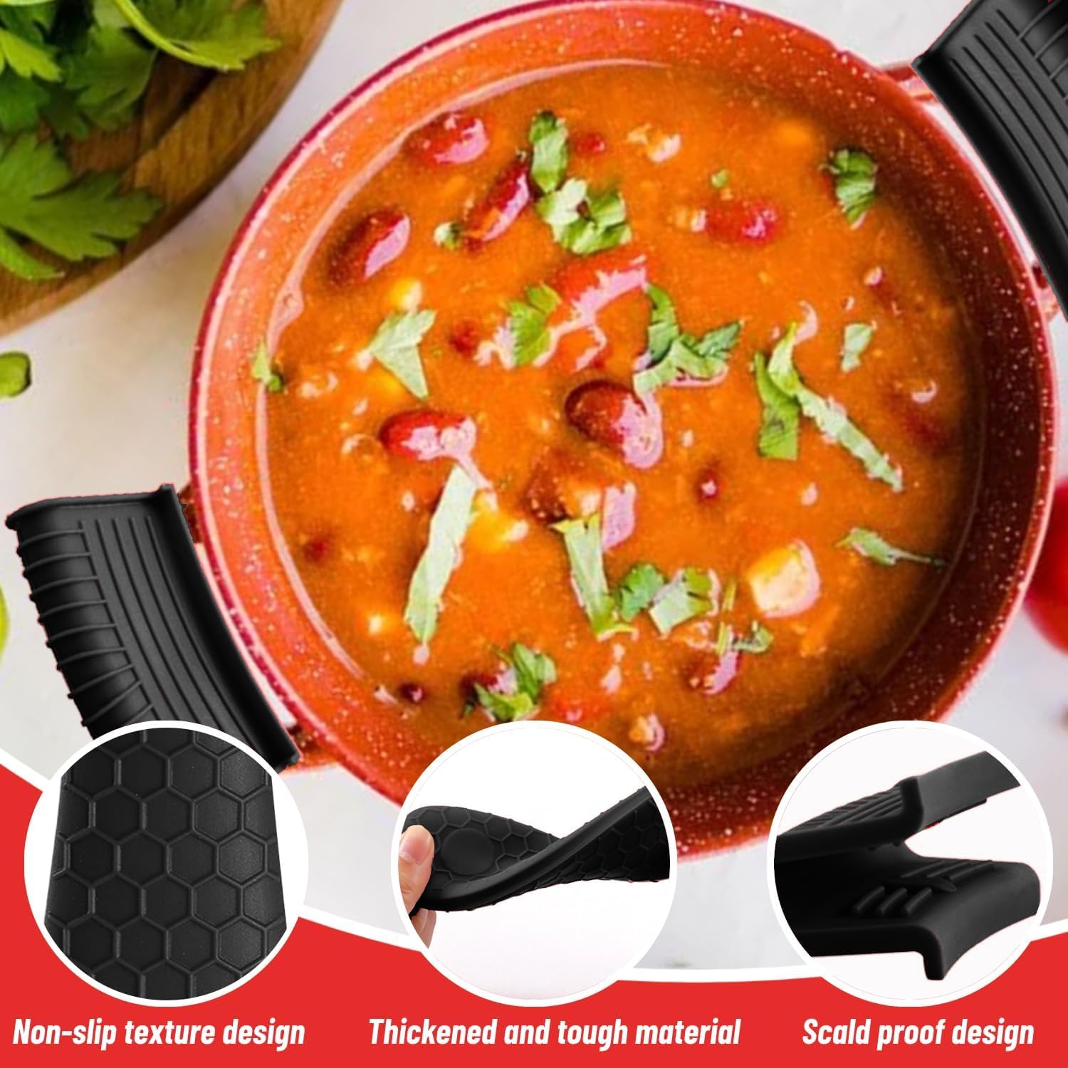 Silicone Heat-Resistant Handle - Cast Iron Tetsubin reseña y precio