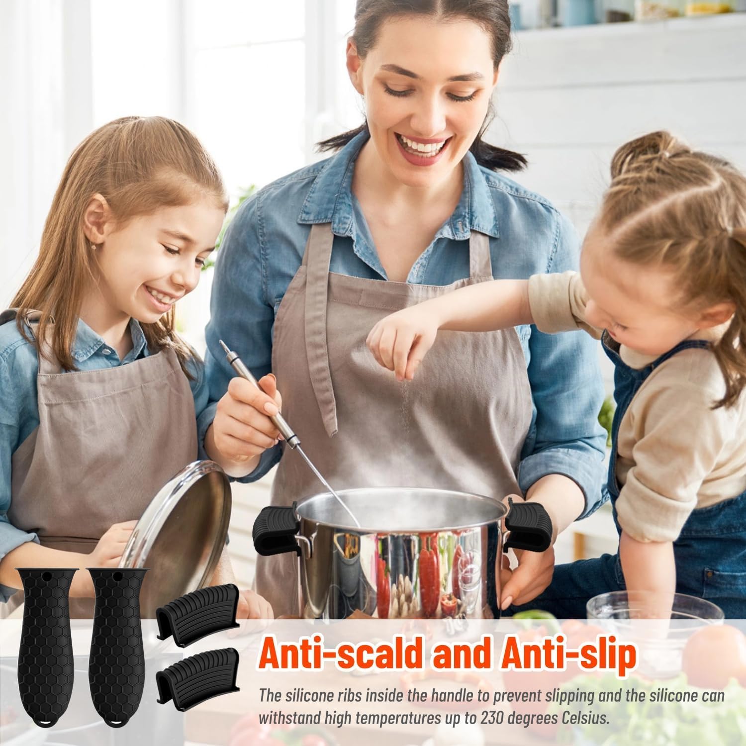 Silicone Heat-Resistant Handle - Cast Iron Tetsubin reseña y precio