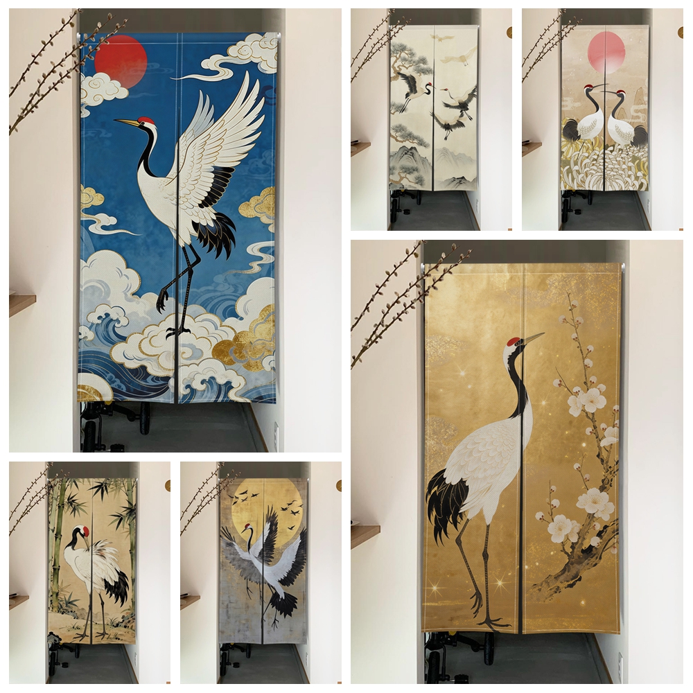 Japanese Style Noren Door Curt - Noren Curtain Doorway reseña y precio