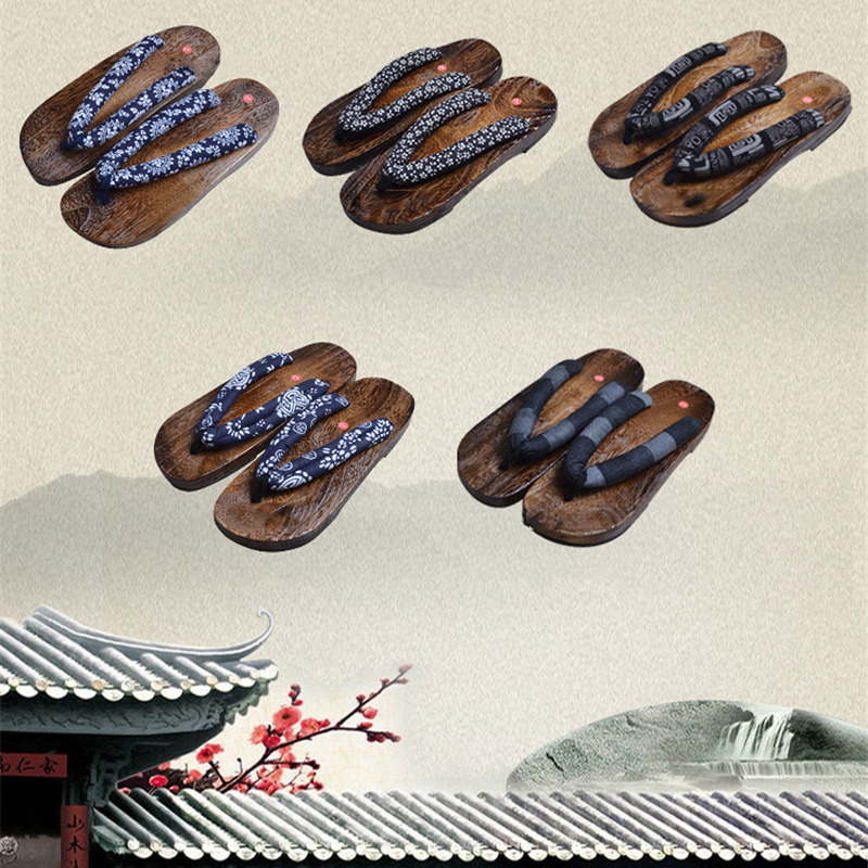 Unisex Wooden Paulownia Ninja  - Geta Wooden Sandal reseña y precio