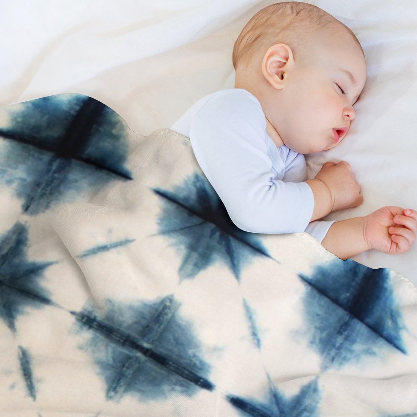 Shibori Tie Dye, Indigo Throw  - Shibori Tie Dye reseña y precio