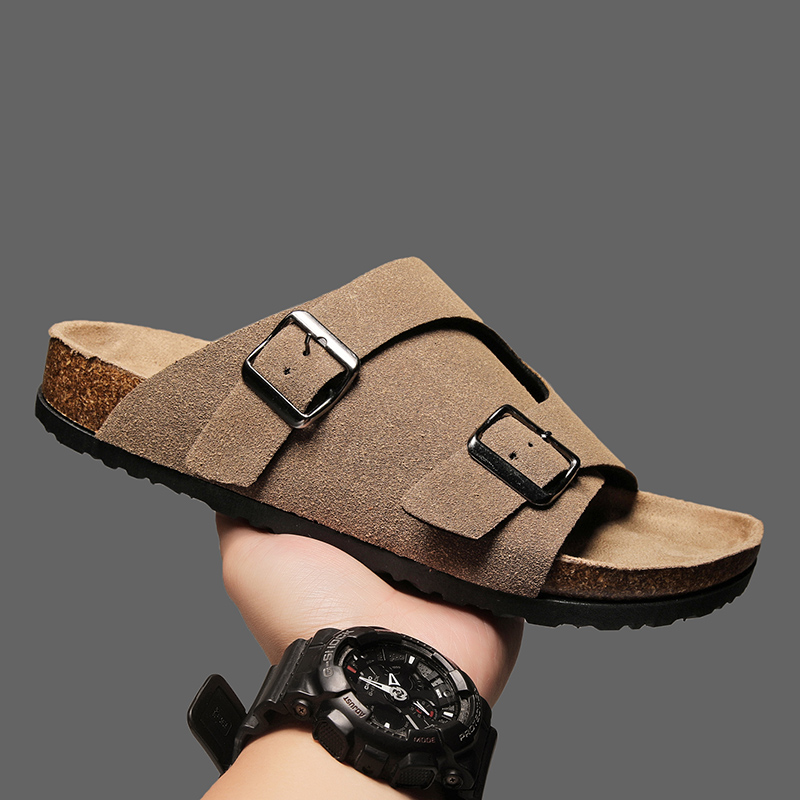 2026 Cork Slippers Men Summer  - Geta Wooden Sandal reseña y precio