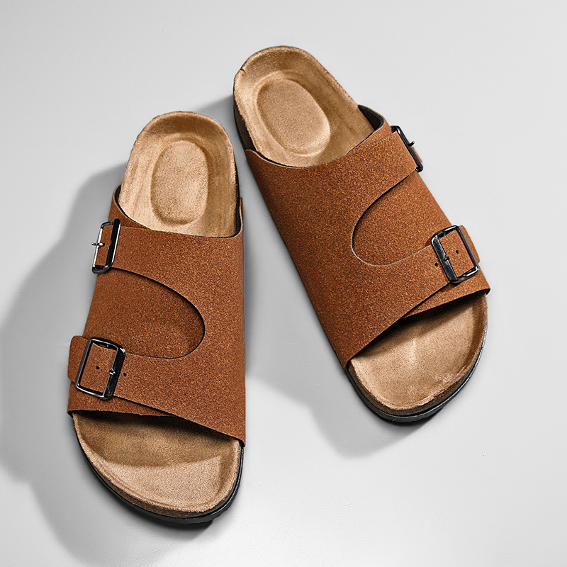 2026 Cork Slippers Men Summer  - Geta Wooden Sandal reseña y precio