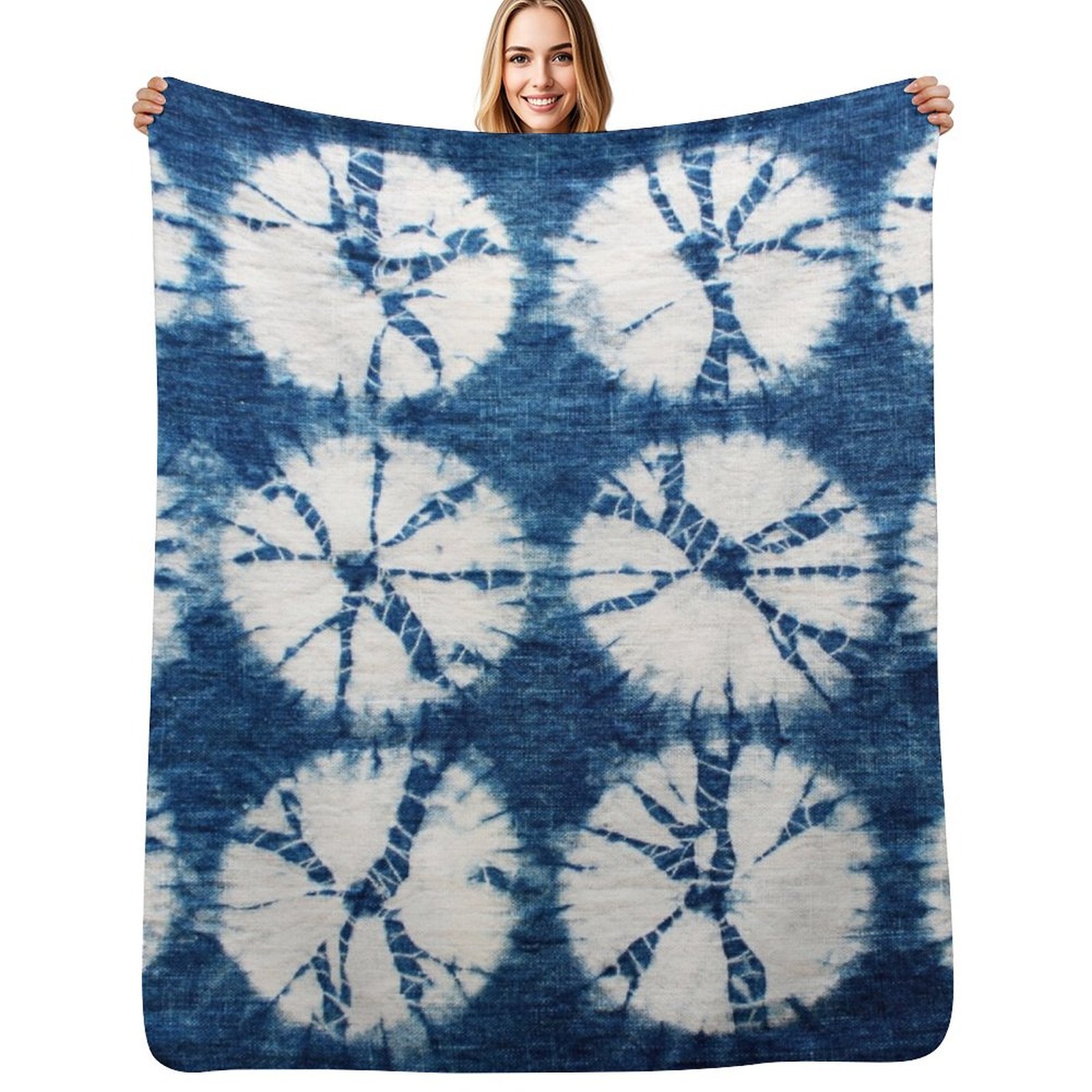 Shibori Circles, Indigo, Tie D - Shibori Tie Dye reseña y precio