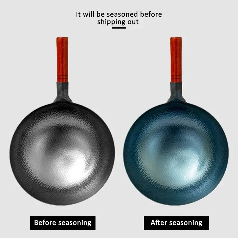 Traditional Handmade Iron Wok  - Cast Iron Tetsubin reseña y precio