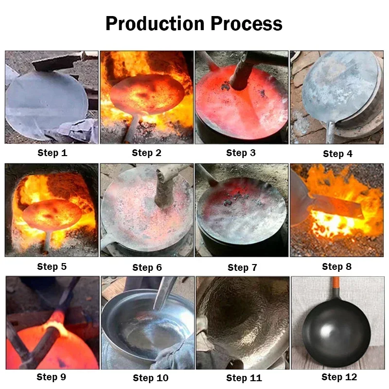 Traditional Handmade Iron Wok  - Cast Iron Tetsubin reseña y precio