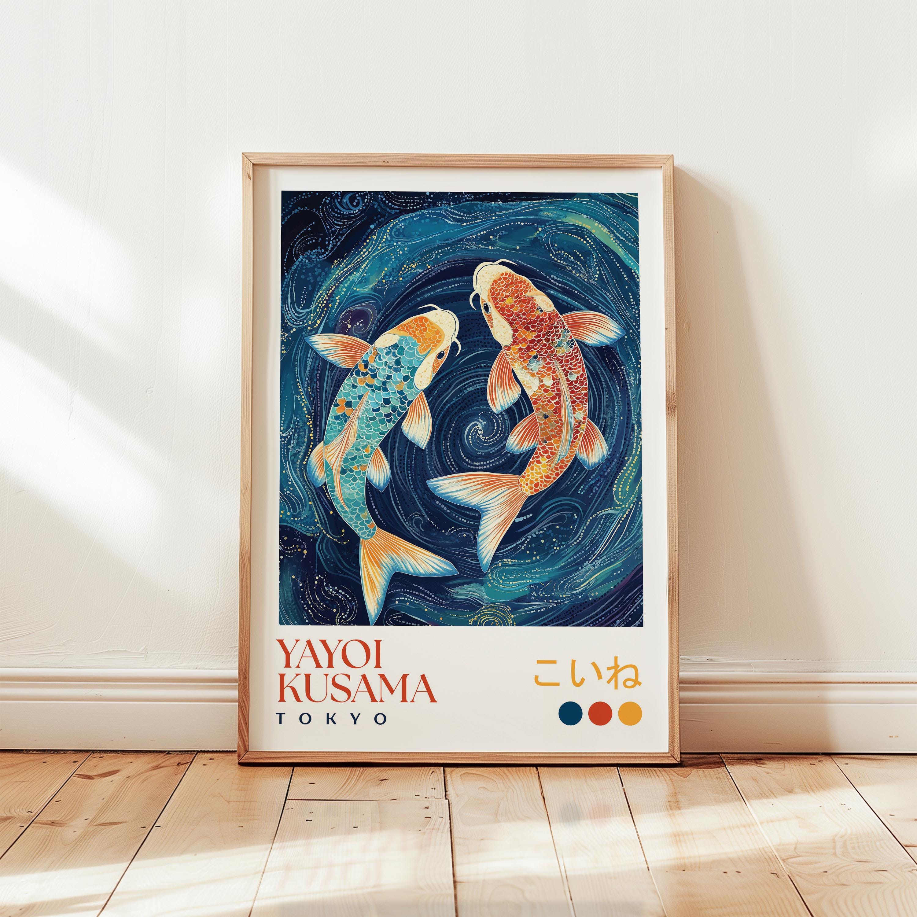 Japanese Red Koi Fish Canvas P - Japanese Lifestyle Gifts reseña y precio