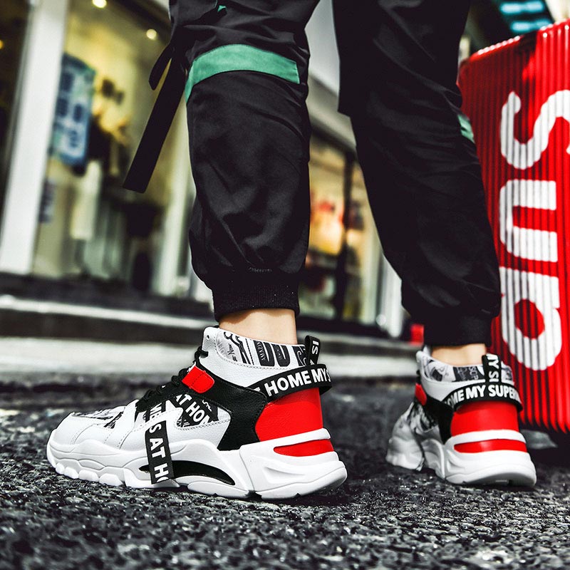 Large Size High Top Chunky Man - Japanese Elderly Lifestyle reseña y precio