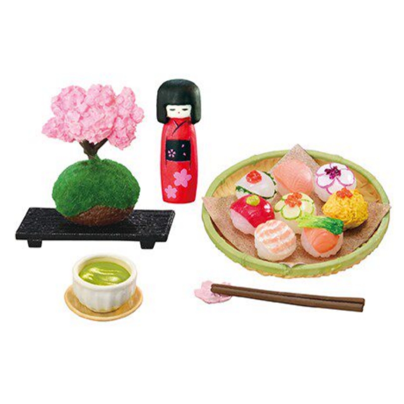 New Re-Ment Blooming Japanese  - Japanese Lifestyle Gifts reseña y precio