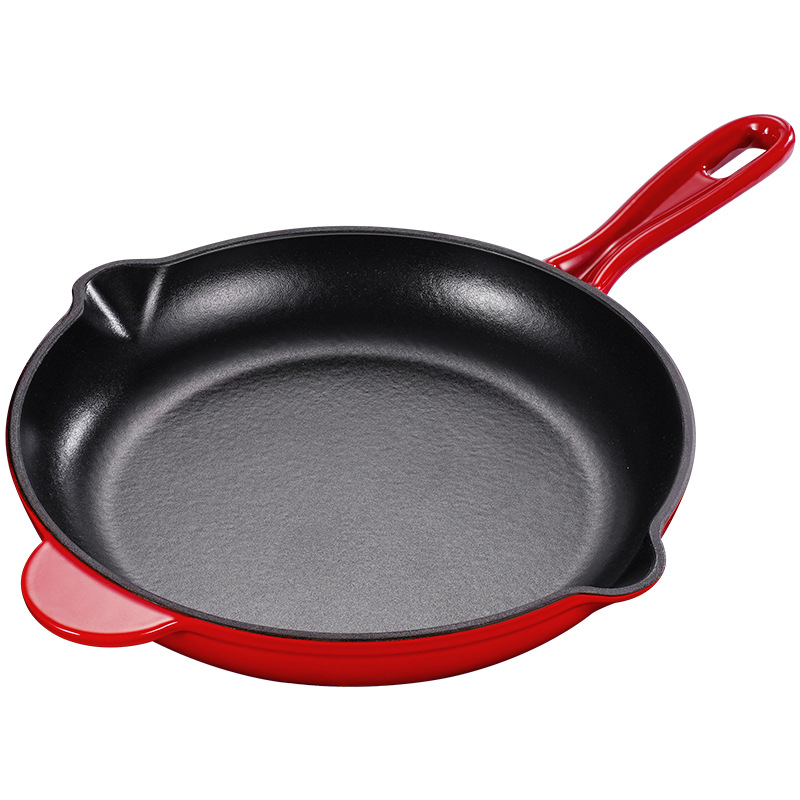Enameled Cast Iron Skillet Sin - Cast Iron Tetsubin reseña y precio