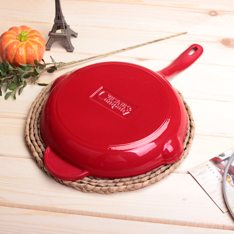 Enameled Cast Iron Skillet Sin - Cast Iron Tetsubin reseña y precio