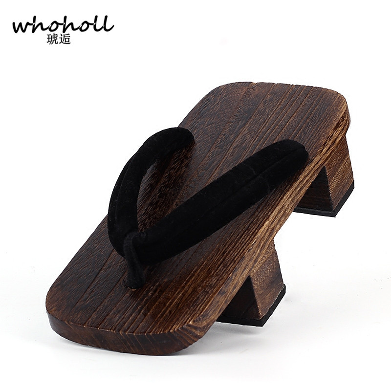 WHOHOLL Geta Two-toothed Sanda - Geta Wooden Sandal reseña y precio