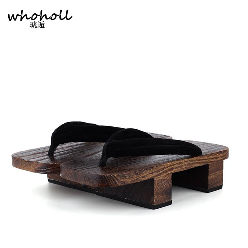 WHOHOLL Geta Two-toothed Sanda - Geta Wooden Sandal reseña y precio