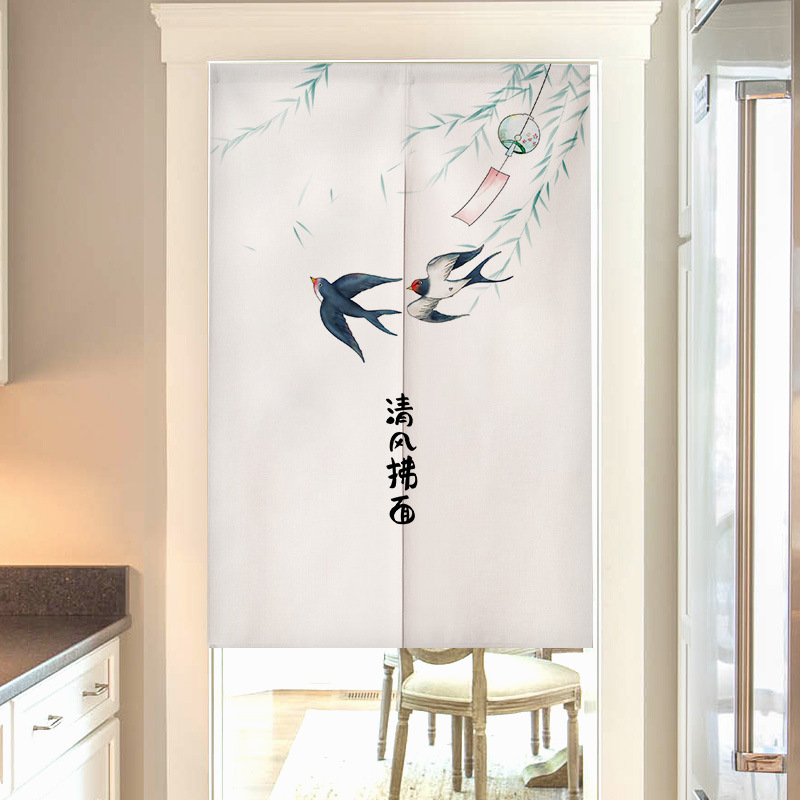 Chinese Style Door Curtain for - Noren Curtain Doorway reseña y precio