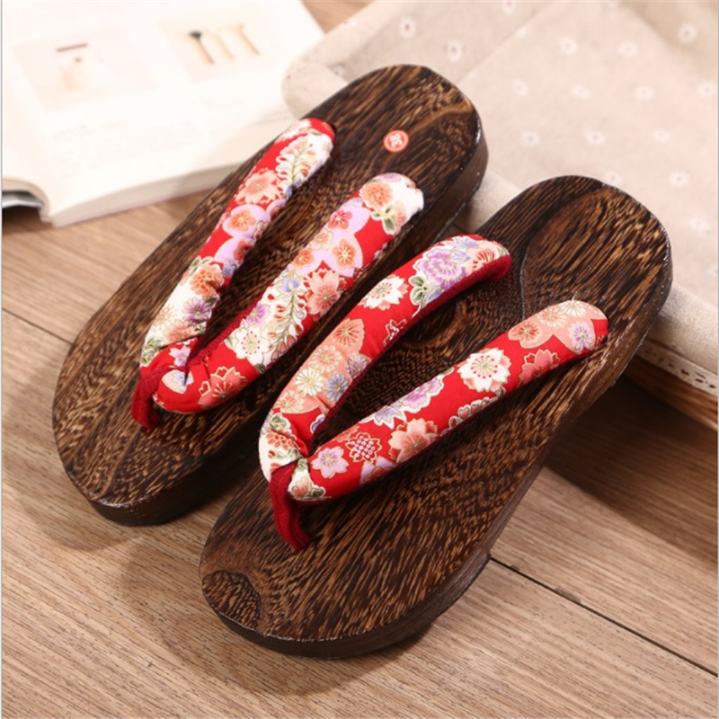 Japanese Traditional Geta Flat - Geta Wooden Sandal reseña y precio