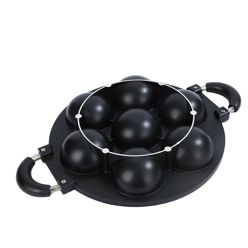 7 Hole Cake Cooking Pan Cast I - Cast Iron Tetsubin reseña y precio