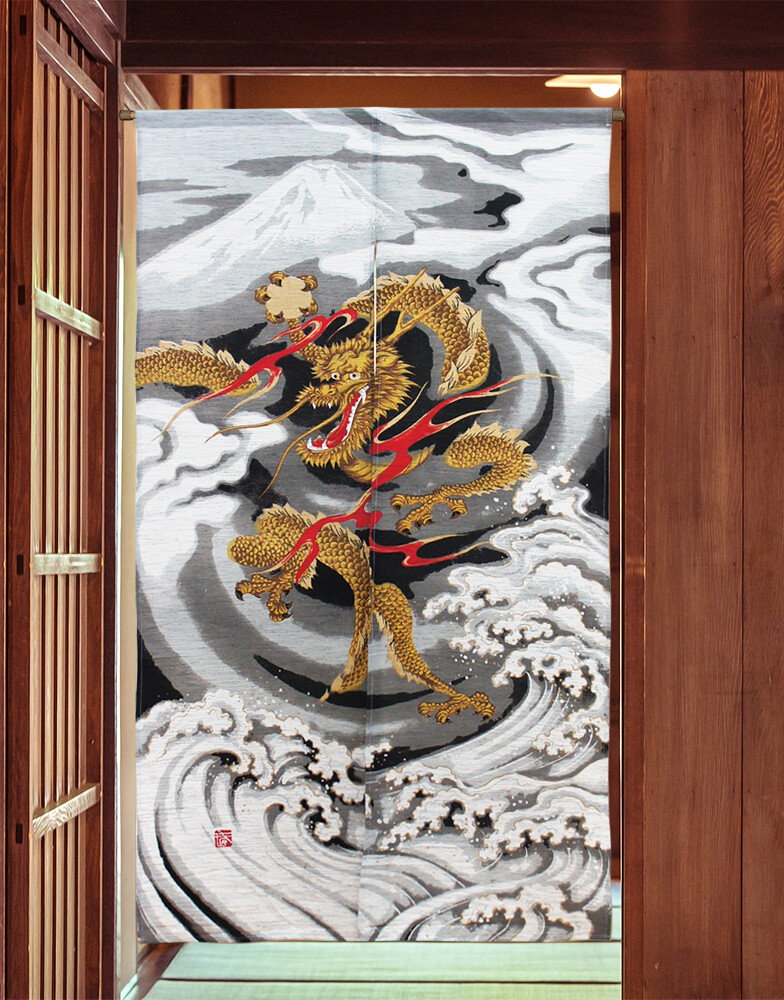 Traditional Chinese Dragon Fly - Noren Curtain Doorway reseña y precio
