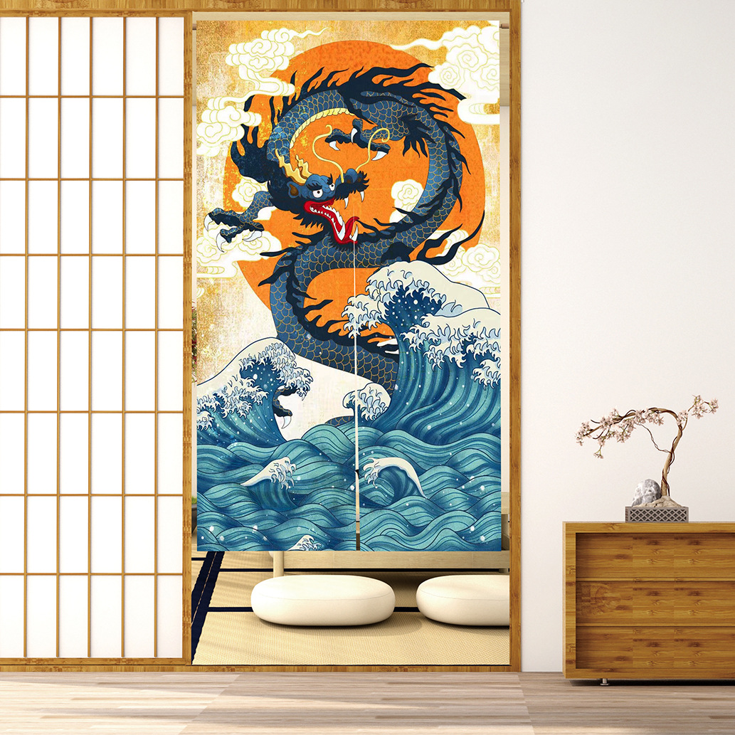 Traditional Chinese Dragon Fly - Noren Curtain Doorway reseña y precio