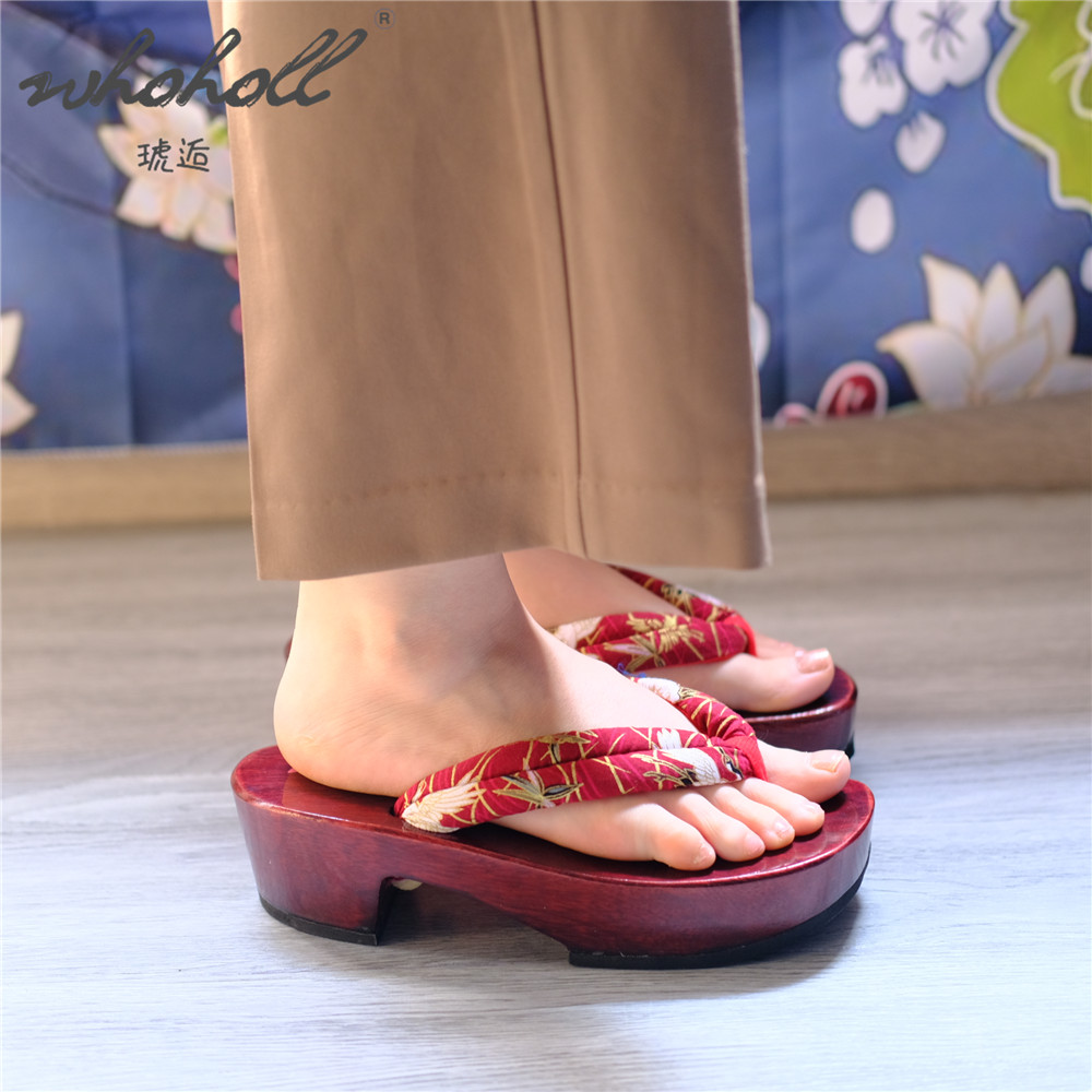 Japanese Geta Animation Coplay - Geta Wooden Sandal reseña y precio