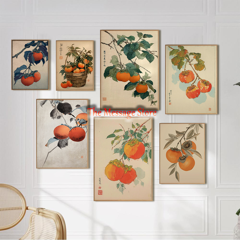 Persimmons Basket Persimmons B - Japanese Lifestyle And Traditions reseña y precio