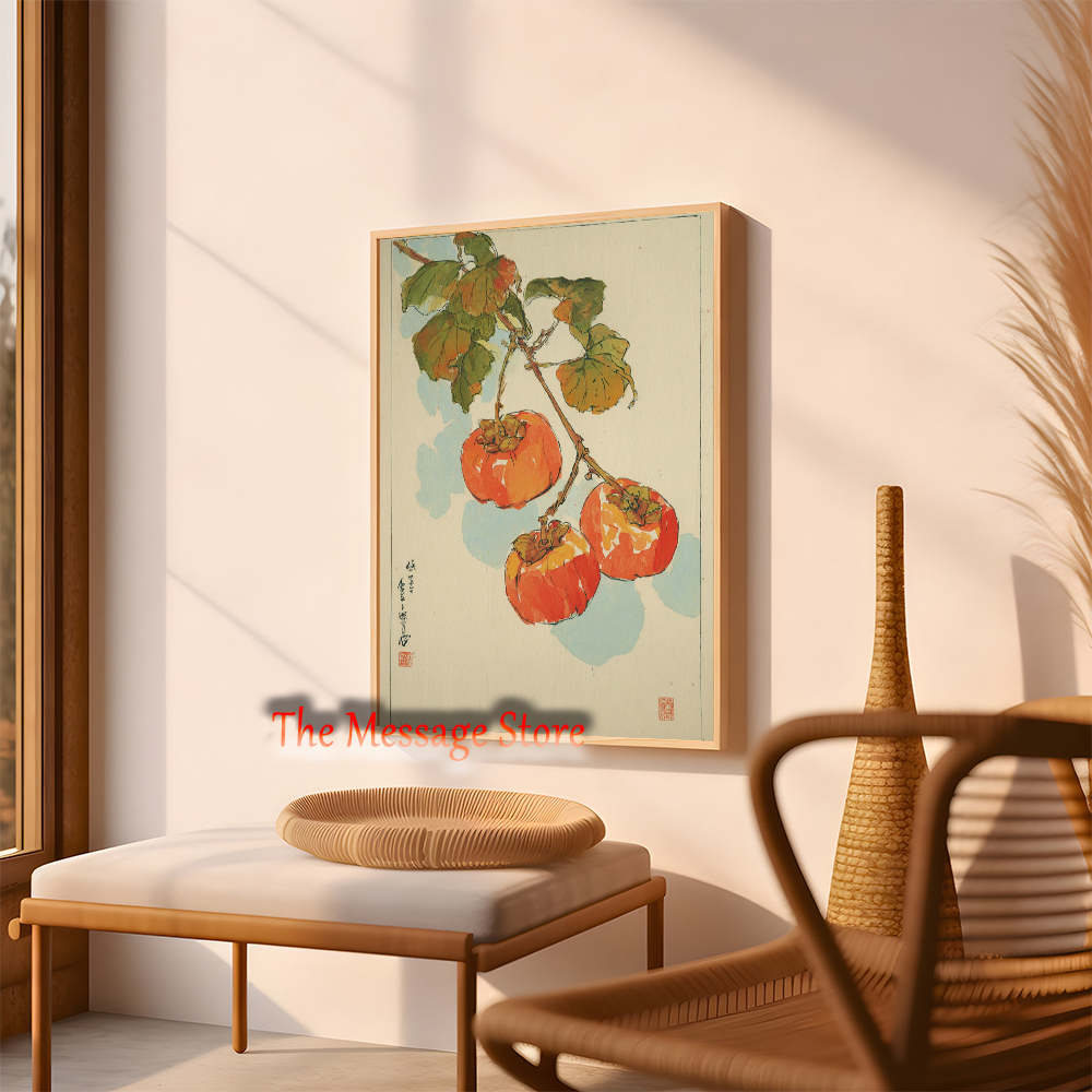 Persimmons Basket Persimmons B - Japanese Lifestyle And Traditions reseña y precio