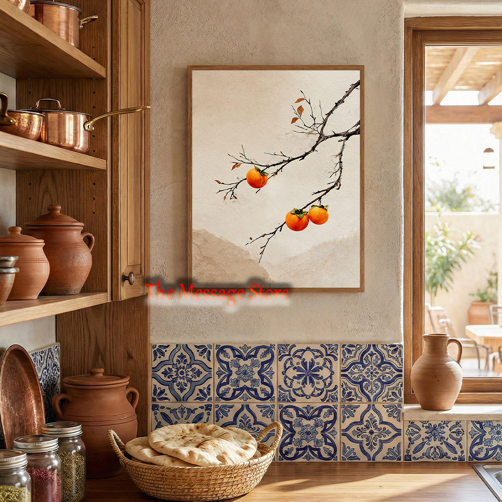 Persimmons Basket Persimmons B - Japanese Lifestyle And Traditions reseña y precio