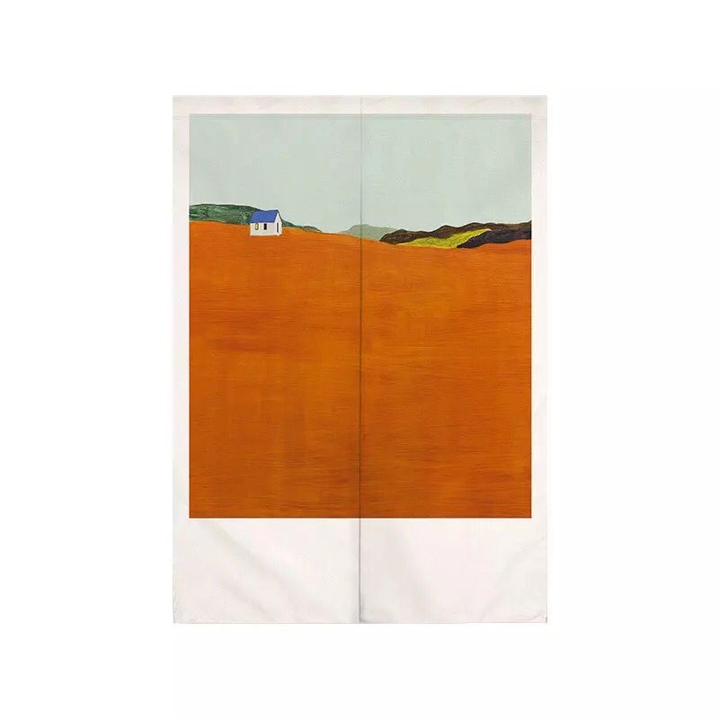 Creative Oil Nature Landscape  - Noren Curtain Doorway reseña y precio