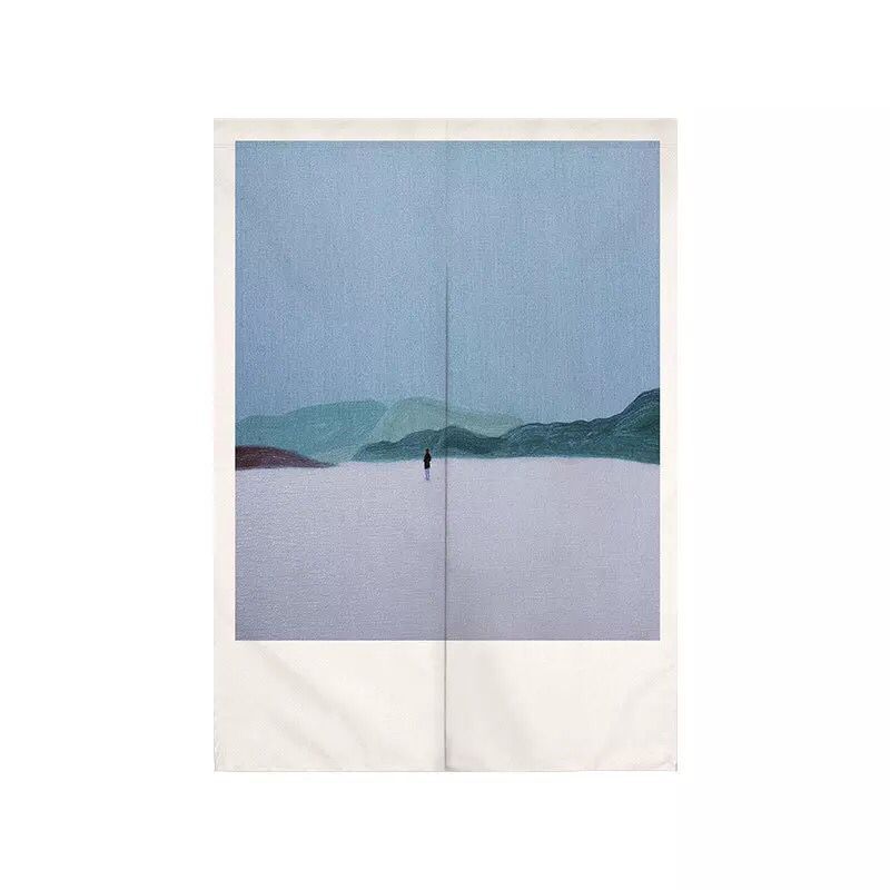 Creative Oil Nature Landscape  - Noren Curtain Doorway reseña y precio