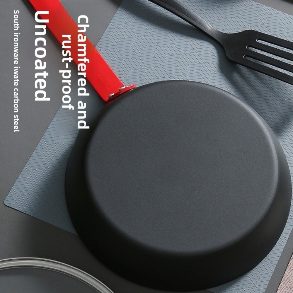 Carbon Steel Cast Iron Pan Unc - Cast Iron Tetsubin reseña y precio