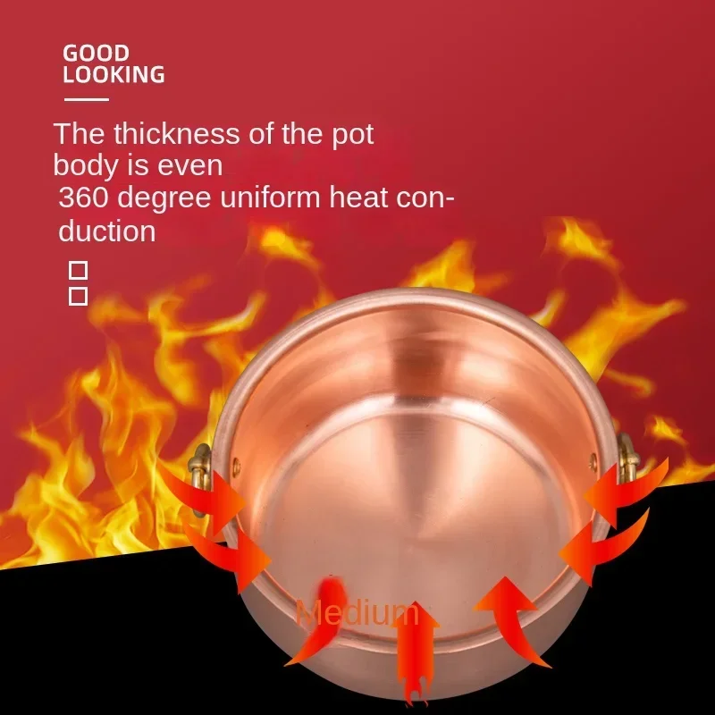 Pure copper thickened restaura - Cast Iron Tetsubin reseña y precio