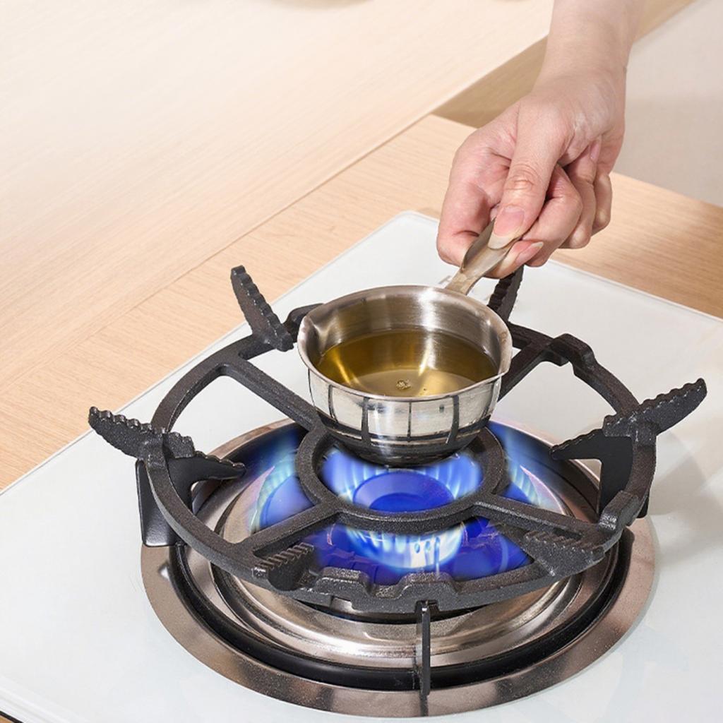 Cast Iron Wok Support Pot Rack - Cast Iron Tetsubin reseña y precio