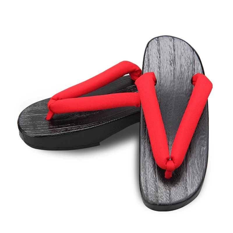 Women's Black Crescent Moon Sh - Geta Wooden Sandal reseña y precio