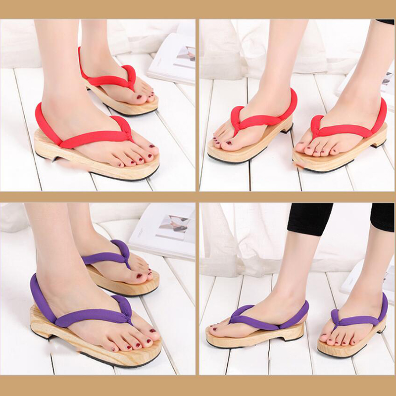 Geta Cosplay Summer Sandals EV - Geta Wooden Sandal reseña y precio