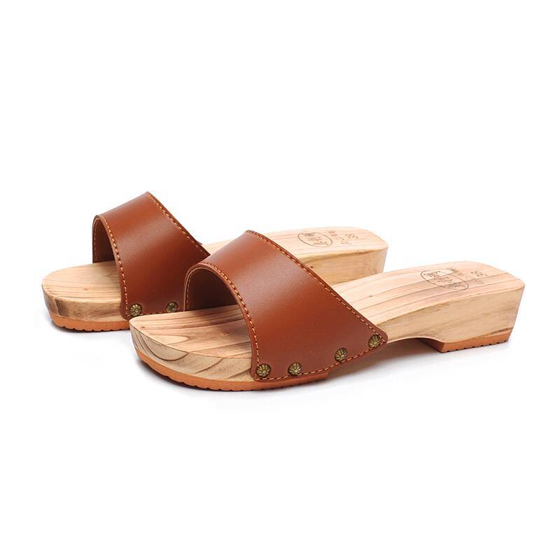 Women Wooden Slippers Summer J - Geta Wooden Sandal reseña y precio