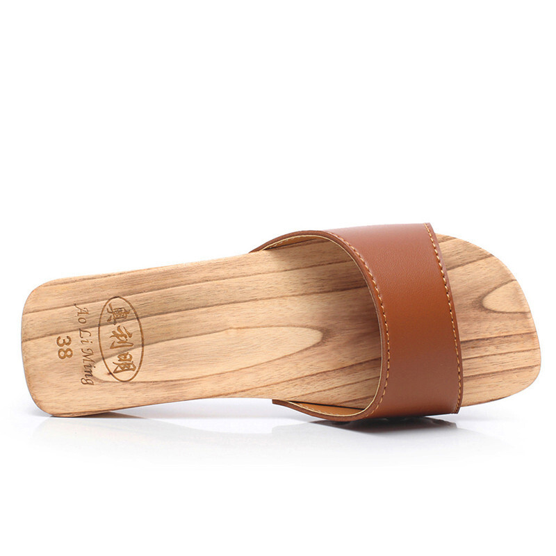 Women Wooden Slippers Summer J - Geta Wooden Sandal reseña y precio