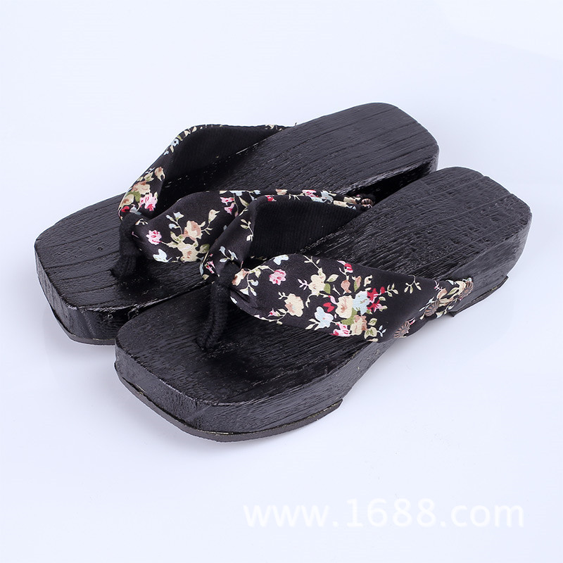 2026 New Women's 4cm Heel Geta - Geta Wooden Sandal reseña y precio