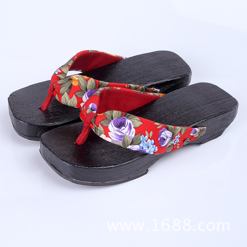 2026 New Women's 4cm Heel Geta - Geta Wooden Sandal reseña y precio