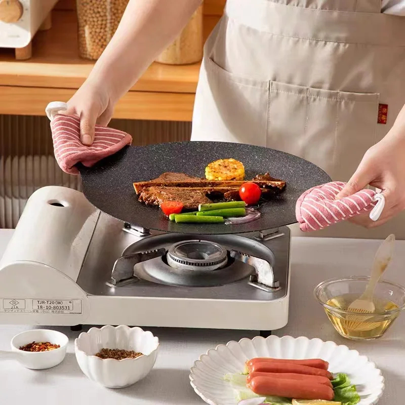 Portable Nonstick Frying Pan O - Cast Iron Tetsubin reseña y precio