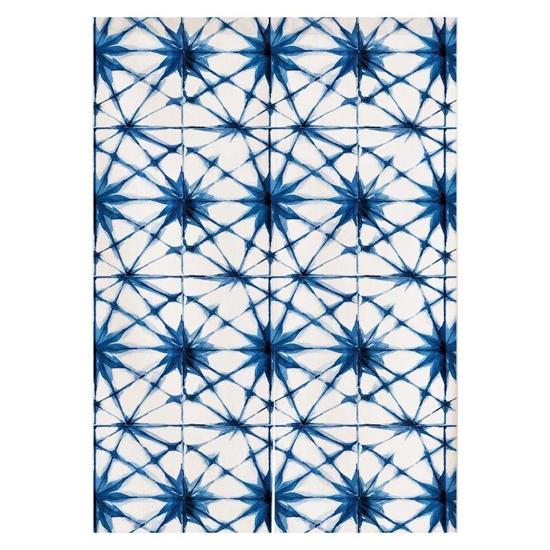 Indigo Japanese Door Curtain S - Shibori Tie Dye reseña y precio